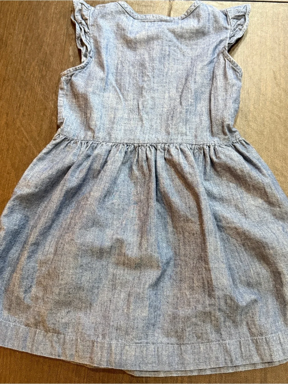 GapKids Girls Chambray Button-Down Dress Size S